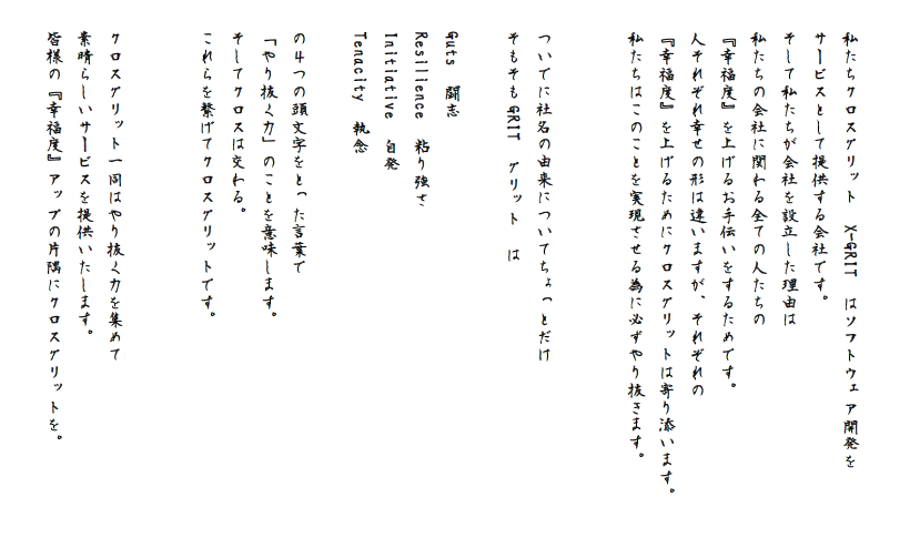 クロスグリット